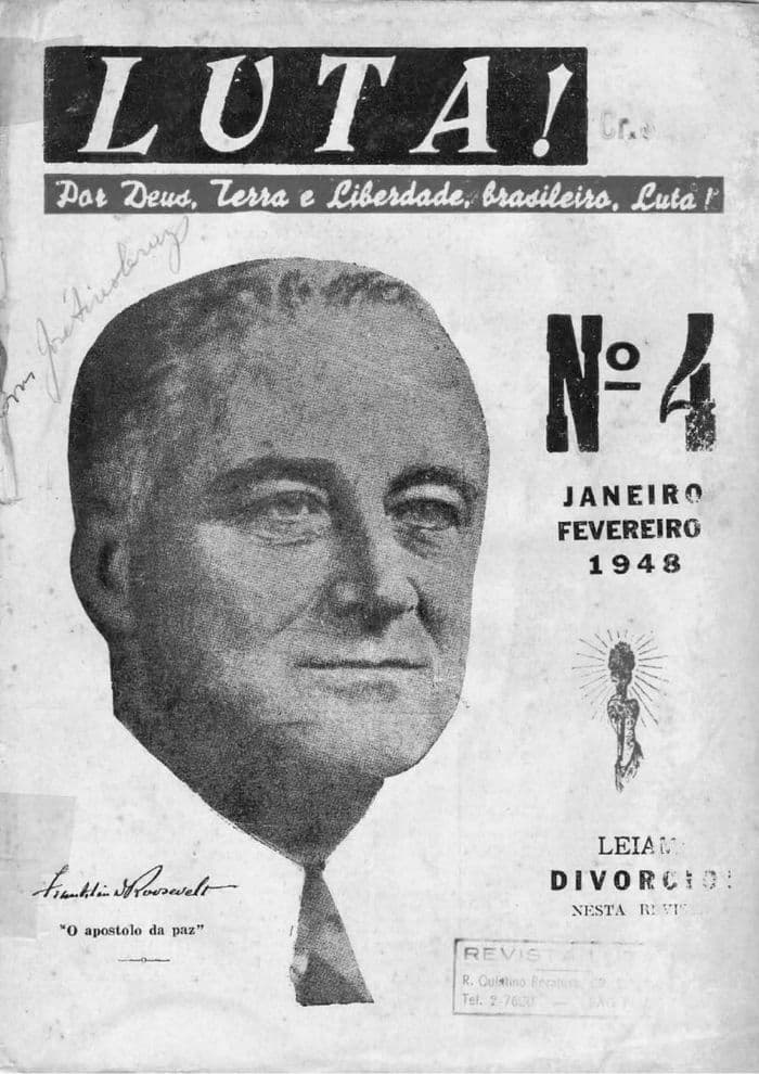 Capa da revista Luta, Nº 4