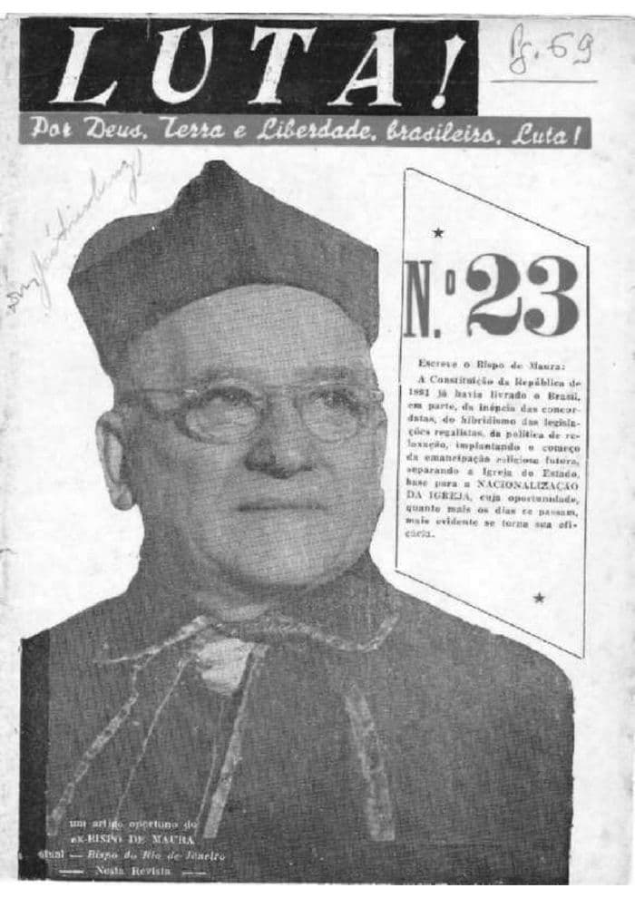 Capa da revista Luta, Nº 23